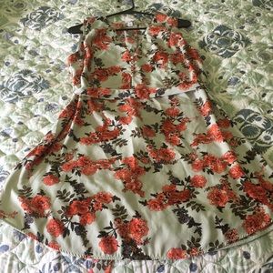 A New Day Floral Sundress NWOT